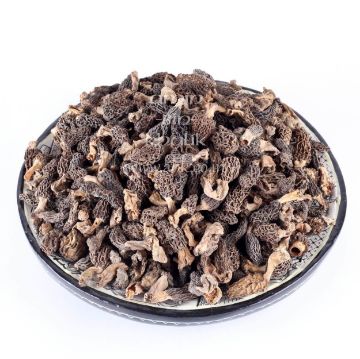 tiny black morels 100 grams of miniature morels